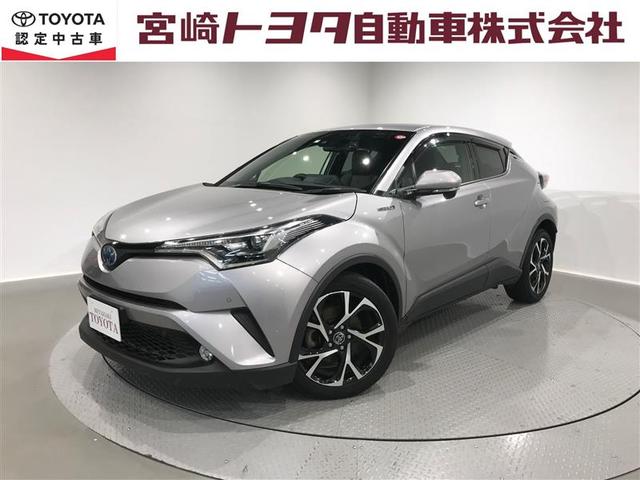 Ｃ－ＨＲ Ｇ　レーダーブレーキシステム　バックガイドモニター　ワンオナ　ＬＥＤヘットライト　ハーフレザーシート　記録簿有　スマートキ　横滑り防止装置付　ドライブレコ－ダ－　ＥＴＣ　キーフリーシステム　ＤＶＤ　アルミ（1枚目）