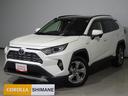 ＲＡＶ４ ハイブリッドＧ　サンルーフ　４ＷＤ　フルセグ　メモリーナビ　ＤＶＤ再生　バックカメラ　衝突被害軽減システム　クルーズコントロール　ＥＴＣ　スマートキー　パワーバックドア　ＬＥＤヘッドランプ　純正アルミ　合皮シート（1枚目）