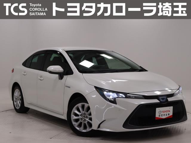 カローラ(トヨタ) ハイブリッド　Ｓ　レーダークルコン　オートライト　車線逸脱警報　ＥＴＣ２．０　ＬＥＤヘッドライト 中古車画像