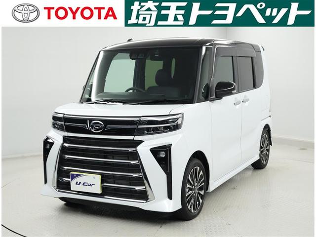 ダイハツ タント カスタムＲＳ　ｉ－ｓｔｏｐ　踏み間違い　両電動ドア　地デジ　イモビライザー　フルフラット　ＥＴＣ付き　メモリーナビゲーション　クルーズコントロール　ＬＥＤヘッド　Ｂカメラ　ＡＵＸ　オートエアコン　ドライブレコーダ