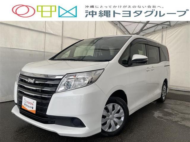 沖縄県の中古車ならノア Ｘ　フルセグ　メモリーナビ　ＤＶＤ再生　ミュージックプレイヤー接続可　後席モニター　バックカメラ　ＥＴＣ　ドラレコ　両側電動スライド　ウオークスルー　乗車定員８人　３列シート　アイドリングストップ