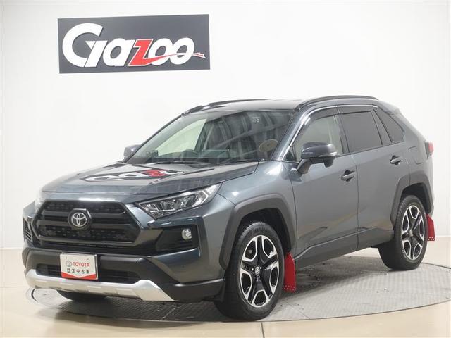 トヨタ ＲＡＶ４ アドベンチャー　４ＷＤ　フルセグ　メモリーナビ　ＤＶＤ再生　ミュージックプレイヤー接続可　バックカメラ　衝突被害軽減システム　ＥＴＣ　ドラレコ　ＬＥＤヘッドランプ　ワンオーナー　記録簿