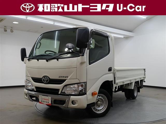 トヨタ ダイナトラック ロングジャストロー　☆普通免許☆／ガソリン車／５速ＭＴ／２ＷＤ／電動格納ミラー／平床低床３方開／スチールデッキ／積載量１５００ｋｇ／荷台長３１０ｃｍ／地上高７０ｃｍ／リヤＷタイヤ／ＥＴＣ付