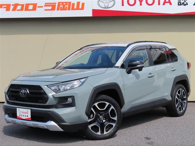 トヨタ ＲＡＶ４ アドベンチャー　４ＷＤ　フルセグ　メモリーナビ　ＤＶＤ再生　ミュージックプレイヤー接続可　バックカメラ　衝突被害軽減システム　ＥＴＣ　ドラレコ　ＬＥＤヘッドランプ　ワンオーナー