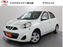 日産 マーチ Ｘ　Ｖセレクション　ワンオーナー　ＣＤチューナー　...