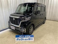 スズキ　スペーシアカスタム　ハイブリッドＧＳ　４ＷＤ　フルセグ　メモリーナビ