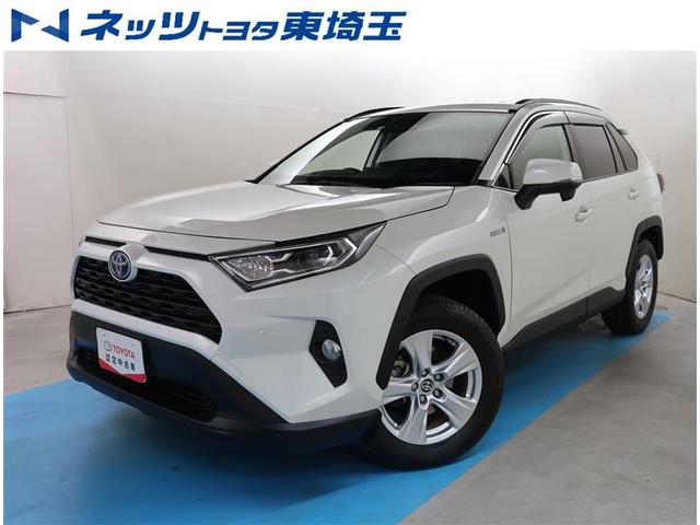 ＲＡＶ４ ハイブリッドＸ　ひょう害車　純正ＳＤナビ　レーダークルーズコントロール　衝突被害軽減システム　バックカメラ　ＥＴＣ　Ｂｌｕｅｔｏｏｔｈ接続　ＬＥＤヘッドライト　オートライト　オートエアコン　スマートキー（1枚目）