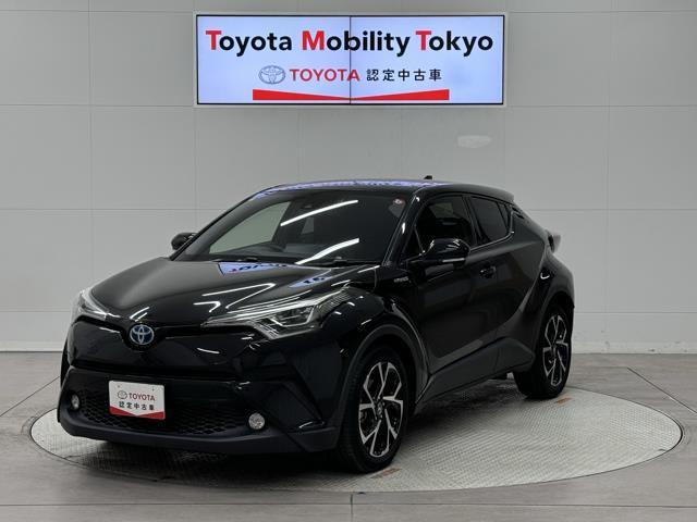 トヨタ Ｃ－ＨＲ Ｇ　衝突軽減ブレーキ　オートハイビーム　ＳＤナビ　フルセグＴＶ　ＬＥＤライト　クルーズコントロール　シートヒーター　ハーフレザーシート　スマートキー　ＤＶＤ　ドライブレコ－ダ－　横滑り防止　ＥＴＣ　アルミ