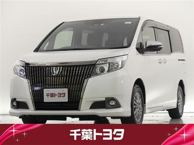 トヨタ エスクァイア Ｇｉ　ブラックテーラード　乗車定員７人　アルミホイール　両側電動スライド　ウオークスルー　ワンオーナー　ＬＥＤヘッドランプ　キーレス　ＣＤ　Ｗエアコン　盗難防止装置　アイドリングストップ　オートクルーズコントロール　フルセグ