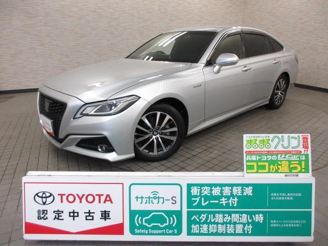 クラウンハイブリッド(トヨタ) Ｓ　Ｃパッケージ　ワンオーナ　横滑り防止　ＬＥＤランプ　地デジ　パワーシート 中古車画像