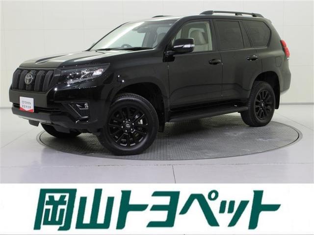 トヨタ ランドクルーザープラド ＴＸ　Ｌパッケージ・ブラックエディション　革シート　サンルーフ　４ＷＤ　フルセグ　メモリーナビ　ミュージックプレイヤー接続可　バックカメラ　衝突被害軽減システム　ＥＴＣ　ＬＥＤヘッドランプ　乗車定員７人　３列シート　ワンオーナー　記録簿