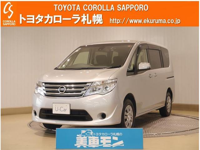 日産 セレナ ２０Ｘ　４ＷＤ　ワンセグ　メモリーナビ　ＤＶＤ再生　ミュージックプレイヤー接続可　バックカメラ　衝突被害軽減システム　ＥＴＣ　ドラレコ　電動スライドドア　ＬＥＤヘッドランプ　ウオークスルー　乗車定員８人