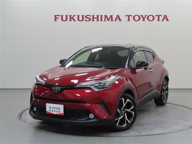 トヨタ Ｃ－ＨＲ Ｇ－Ｔ　ＬＥＤエディション　４ＷＤ　フルセグ　メモリーナビ　ＤＶＤ再生　ミュージックプレイヤー接続可　バックカメラ　衝突被害軽減システム　ＥＴＣ　ドラレコ　ＬＥＤヘッドランプ　記録簿