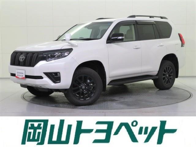 トヨタ ランドクルーザープラド ＴＸ　Ｌパッケージ　マットブラックエディション　革シート　サンルーフ　４ＷＤ　フルセグ　メモリーナビ　ＤＶＤ再生　ミュージックプレイヤー接続可　バックカメラ　衝突被害軽減システム　ＥＴＣ　ＬＥＤヘッドランプ　ワンオーナー　記録簿