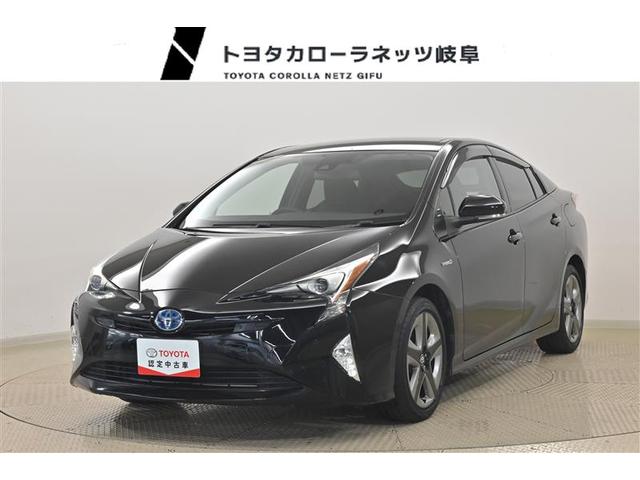 トヨタ プリウス Ａ　踏み間違い　Ｂモニ　セキュリティー　ワンオーナー車　地デジ　オートクルーズ　ＬＥＤライト　運転席エアバッグ　横滑防止装置　ナビＴＶ　ＤＶＤ　ＥＴＣ車載器　カーテンエアバック　スマートキー　ＡＢＳ