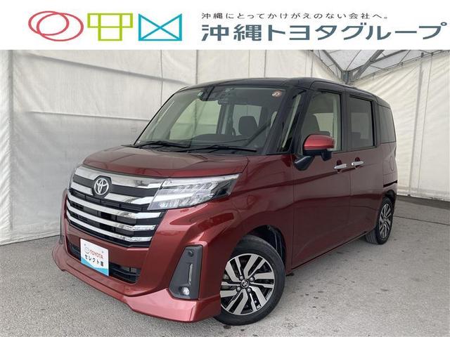 沖縄県の中古車ならルーミー カスタムＧ　メモリーナビ　ミュージックプレイヤー接続可　バックカメラ　衝突被害軽減システム　ＥＴＣ　両側電動スライド　ＬＥＤヘッドランプ　アイドリングストップ