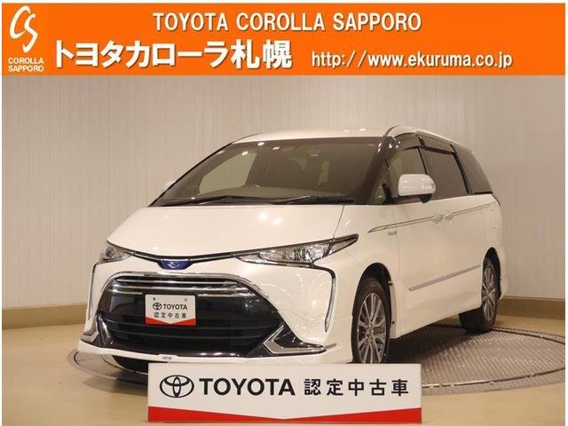 トヨタ エスティマハイブリッド アエラス　プレミアム−Ｇ　４ＷＤ　フルセグ