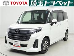 トヨタ　ルーミー　カスタムＧ　バックモニター付き　フルセグ地デジ　レーダーブレーキサポート