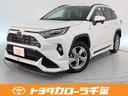 ＲＡＶ４ ハイブリッドＧ　１年間走行無制限保証　ペダル踏み間違い　衝突回避被害軽減　車線逸脱警報機能　ＴＣナビ　フルセグＴＶ　Ｂカメラ　ドラレコ　ＥＴＣ　クルコン　ＬＥＤ　ＤＶＤ再生　オートエアコン　ブラインドモニタ　４ＷＤ（1枚目）