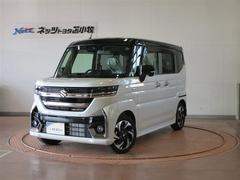 スズキ　スペーシアカスタム　ＨＶ−Ｓ　４ＷＤ　フルセグ　メモリーナビ