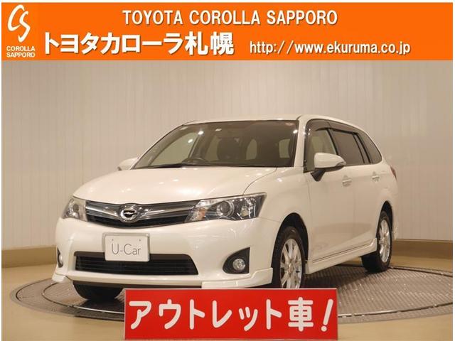 トヨタ カローラフィールダー １．５Ｇ　エアロツアラー　Ｗ×Ｂ　４ＷＤ