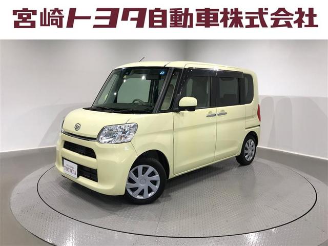 ダイハツ タント Ｘ　ＳＡＩＩ　セキュリティアラーム　ＥＴＣ車載器　Ｂカメラ　横滑り防止機能　フルセグＴＶ　ＤＶＤ　記録簿　スマートキープッシュスタート　ＡＣ　キーフリーシステム　Ｗエアバッグ　ミュージックプレイヤー接続可　ＡＢＳ