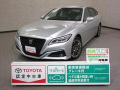 トヨタ　クラウンハイブリッド　Ｇ−エグゼクティブ　Ｆｏｕｒ　ＬＥＤライト　黒革シート