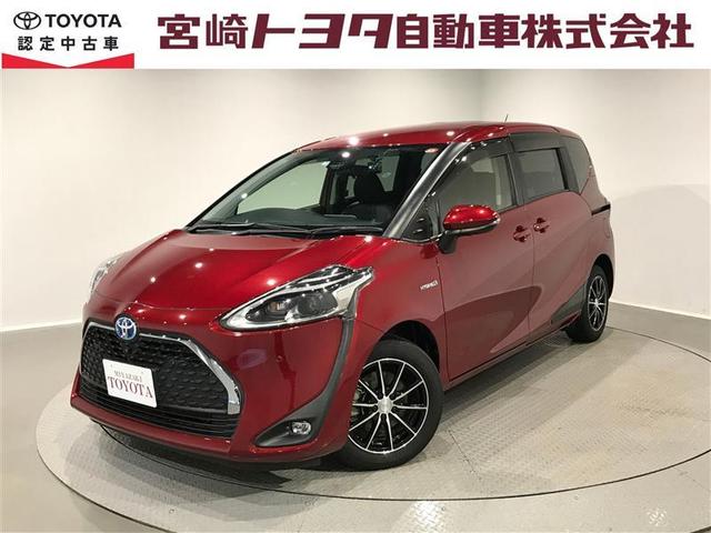 トヨタ シエンタ ハイブリッドＧ　クエロ　スマ－トキ－　衝突被害軽減装置　Ｒカメラ　オ－トエアコン　メモリ－ナビ　クルーズコントロール　記録簿有　ＤＶＤ　フルセグＴＶ　キーフリー　ドライブレコーダー　ＥＴＣ　アルミホイール　ウォークスルー