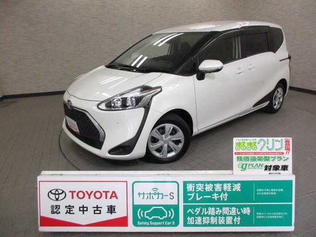 トヨタ シエンタ Ｇ　プリクラッシュＳ　１オ－ナ－車　スマキー　Ｒカメラ　デュアルエアバッグ　地デジ　キーレスエントリー　パワーウィンド　横滑り防止　ＤＶＤ　ＥＴＣ　オートエアコン　ウォークスルー　盗難防止　ナビＴＶ