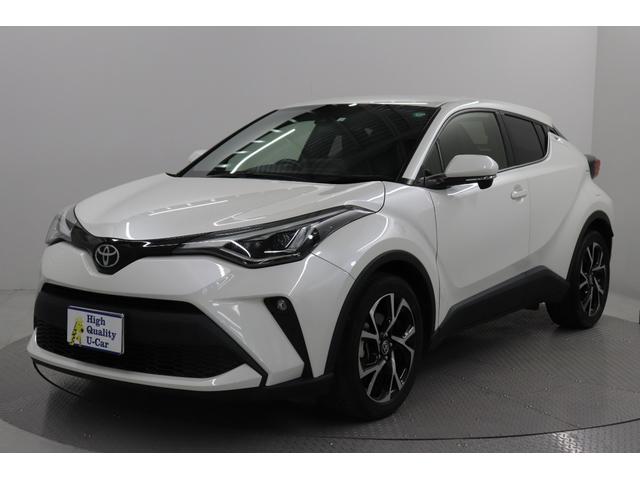 トヨタ Ｃ－ＨＲ Ｇ－Ｔ　半革シート　衝突被害軽減Ｓ　横滑り防止　クルコン　ＬＥＤライト　Ｂモニター　スマートキ－　パワーステアリング　エアバッグ　ＡＷ　イモビライザー　ワンオーナー車　キーレス　エアコン　ＡＢＳ　記録簿