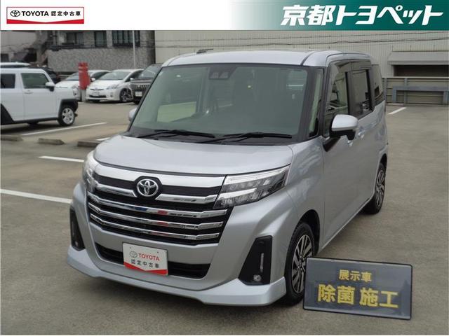 トヨタ ルーミー カスタムＧ　トヨタ認定中古車　バックモニター付き　フルセグ地デジ