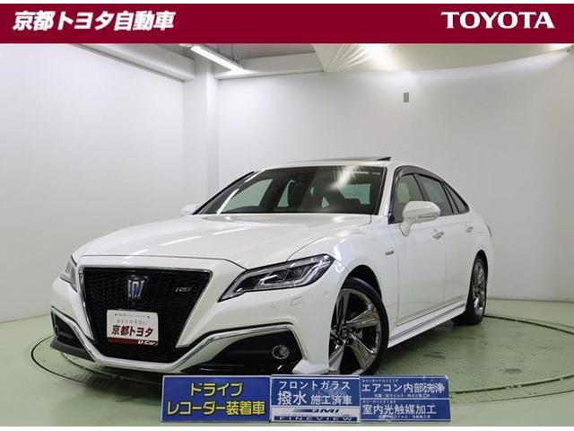 クラウンハイブリッド(トヨタ) ＲＳアドバンス　衝突回避システム　地デジ　黒革シート　ＬＥＤ　ＥＴＣ　パワーシート 中古車画像