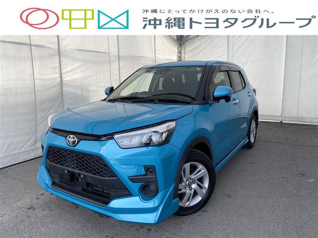 沖縄の中古車 トヨタ ライズ 支払総額 184.9万円 リ済込 2019(令和1)年 1.3万km ターコイズブルーマイカメタリック