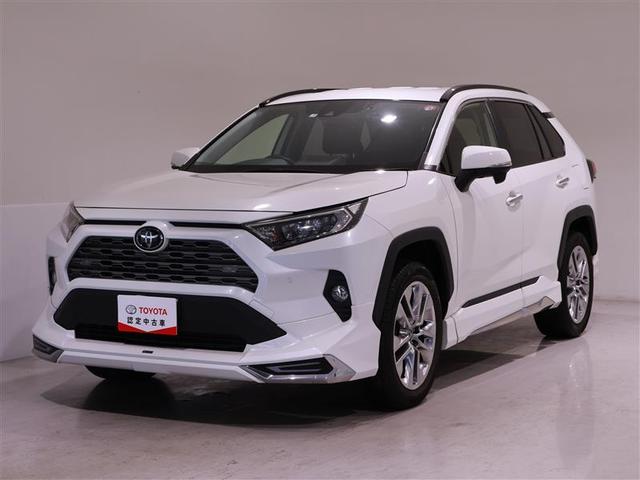 トヨタ ＲＡＶ４ Ｇ　Ｚパッケージ　４ＷＤ　フルセグ　メモリーナビ　ＤＶＤ再生　ミュージックプレイヤー接続可　バックカメラ　衝突被害軽減システム　ＥＴＣ　ＬＥＤヘッドランプ　フルエアロ