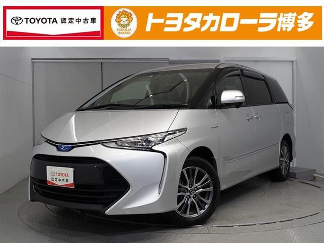 トヨタ エスティマハイブリッド アエラス　プレミアム−Ｇ　衝突軽減　バックカメラ