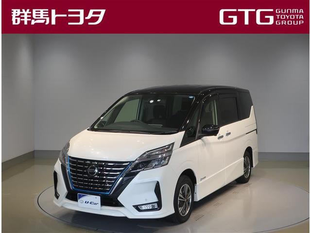 日産 セレナ ｅ－パワー　ハイウェイスターＶ　フルセグ　メモリーナビ　ＤＶＤ再生　ミュージックプレイヤー接続可　後席モニター　バックカメラ　ＥＴＣ　ドラレコ　両側電動スライド　ＬＥＤヘッドランプ　乗車定員７人　３列シート　ワンオーナー　記録簿