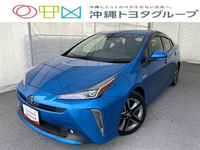 沖縄県の中古車ならプリウス Ｓツーリングセレクション　フルセグ　メモリーナビ　ＤＶＤ再生　ミュージックプレイヤー接続可　バックカメラ　衝突被害軽減システム　ＬＥＤヘッドランプ　記録簿