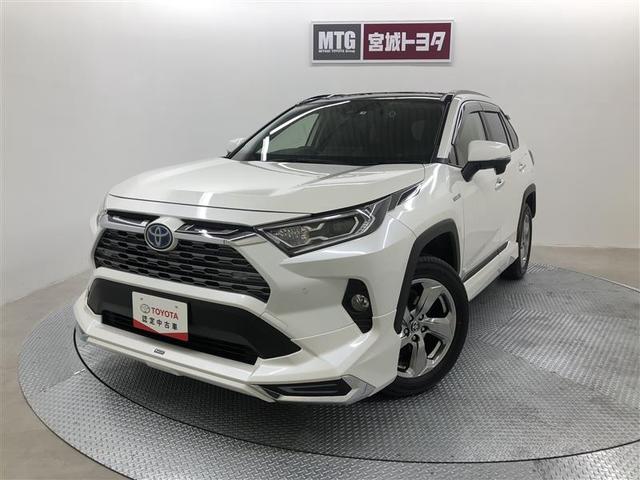 トヨタ ＲＡＶ４ ハイブリッドＧ　サンルーフ　４ＷＤ　フルセグ　メモリーナビ　ＤＶＤ再生　バックカメラ　衝突被害軽減システム　ＥＴＣ　ドラレコ　ＬＥＤヘッドランプ　ワンオーナー　フルエアロ　記録簿