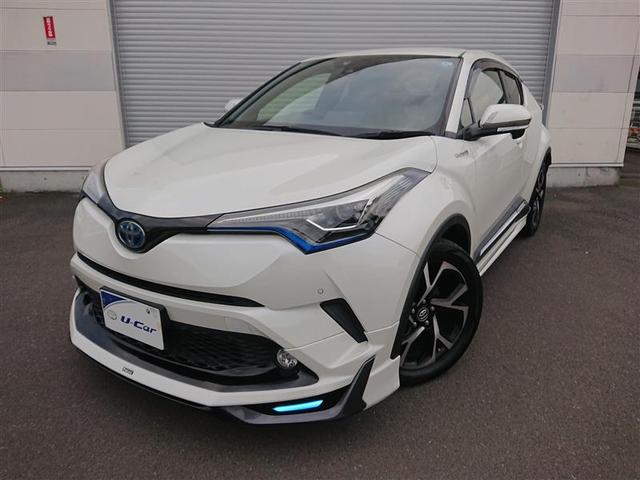 トヨタ Ｃ－ＨＲ Ｇ　フルセグ　メモリーナビ　ＤＶＤ再生　ミュージックプレイヤー接続可　バックカメラ　衝突被害軽減システム　ＥＴＣ　ＬＥＤヘッドランプ　フルエアロ　記録簿　アイドリングストップ