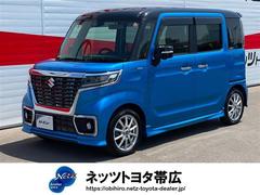 スズキ　スペーシアカスタム　ハイブリッドＸＳ　インテリキー　リアカメラ　ＥＴＣ車載器