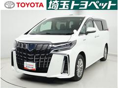 トヨタ　アルファードハイブリッド　ＳＲ　Ｃパッケージ　バックモニタ　本革