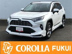 トヨタ　ＲＡＶ４　ハイブリッドＧ　本革　エアロ　バックカメラ付き