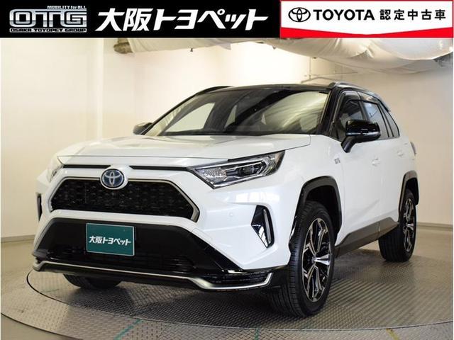 ＲＡＶ４ ＰＨＶ(トヨタ) ブラックトーン　４ＷＤ　メモリーナビ　ミュージックプレイヤー接続可　バックカメラ　衝突被害軽減システム　ＥＴＣ　ＬＥＤヘッドランプ 中古車画像