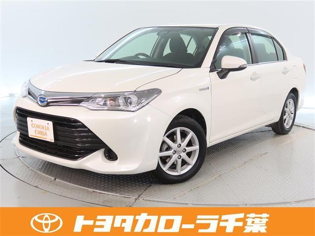 カローラアクシオ(トヨタ) ハイブリッドＧ　１年間走行無制限保証　衝突回避被害軽減　車線逸脱警報機能　メモリナビ　フルセグＴＶ　ＥＴＣ 中古車画像