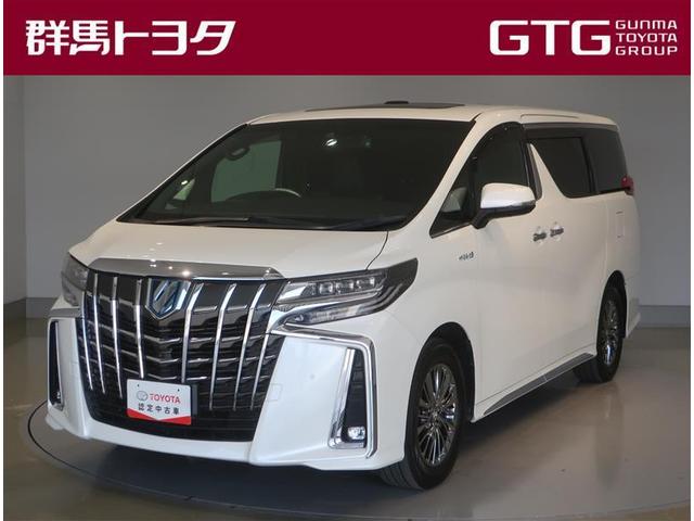 エグゼクティブラウンジＳ　革シート　サンルーフ　４ＷＤ　フルセグ　メモリーナビ　ＤＶＤ再生　後席モニター　バックカメラ　衝突被害軽減システム　ＥＴＣ　両側電動スライド　ＬＥＤヘッドランプ　乗車定員７人　３列シート