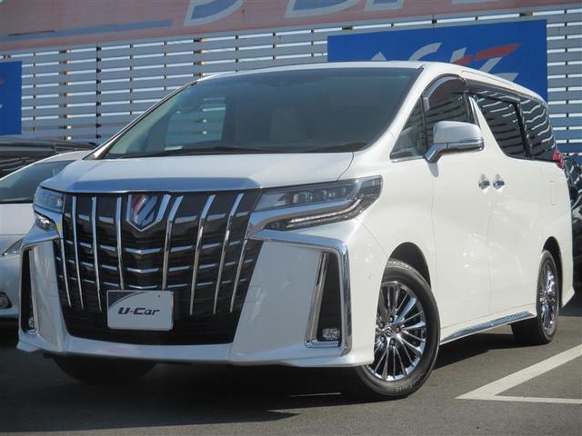 エグゼクティブラウンジＳ　革シート　サンルーフ　４ＷＤ　ＤＶＤ再生　ミュージックプレイヤー接続可　後席モニター　バックカメラ　衝突被害軽減システム　ＥＴＣ　ドラレコ　両側電動スライド　ＬＥＤヘッドランプ　乗車定員７人　記録簿