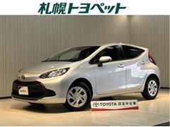 トヨタ　アクア　Ｘ　衝突軽減装置　ＡＣ１００Ｖ　バックガイドモニター