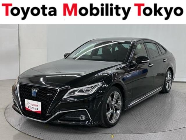 クラウンハイブリッド(トヨタ) ＲＳ　衝突軽減Ｂ　点検記録簿　クルコン　電動パワーシート　ＬＥＤライト　サイドＳＲＳ 中古車画像