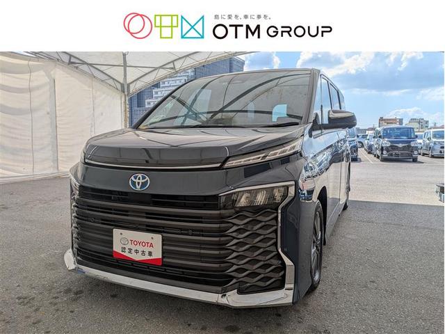 沖縄県の中古車ならヴォクシー ハイブリッドＳ－Ｇ　フルセグ　メモリーナビ　ＤＶＤ再生　ミュージックプレイヤー接続可　後席モニター　バックカメラ　衝突被害軽減システム　ＥＴＣ　両側電動スライド　ＬＥＤヘッドランプ　乗車定員８人　３列シート