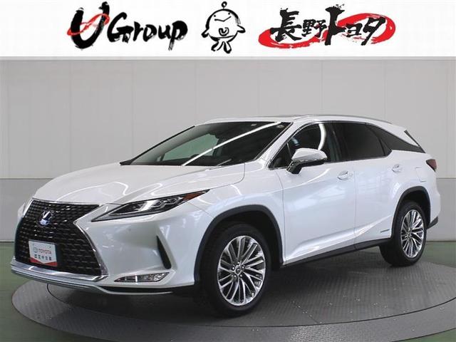 ＲＸ４５０ｈＬ　革シート　サンルーフ　４ＷＤ　フルセグ　メモリーナビ　ＤＶＤ再生　ミュージックプレイヤー接続可　バックカメラ　衝突被害軽減システム　ＥＴＣ　ＬＥＤヘッドランプ　乗車定員６人　３列シート　ワンオーナー